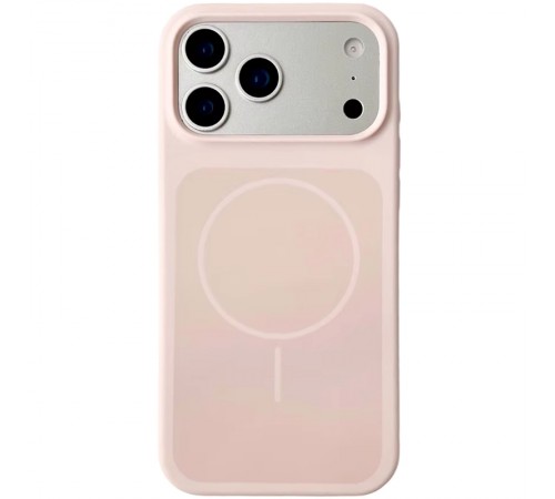 Чохол Silk Duo Color (AA) NO LOGO with Magnetic Fit для Apple iPhone 17 Pro Max (6.9") Pink