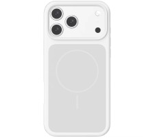 Чохол Silk Duo Color (AA) NO LOGO with Magnetic Fit для Apple iPhone 17 Pro Max (6.9") White