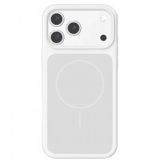 Чохол Silk Duo Color (AA) NO LOGO with Magnetic Fit для Apple iPhone 17 Pro Max (6.9") White