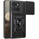 Чохол Ummi Camshield Serge Ring для Motorola Edge 70 Fusion / 70 Fusion+ Чорний / Black