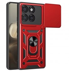 Чохол Ummi Camshield Serge Ring для Motorola Edge 70 Fusion / 70 Fusion+ Червоний / Red