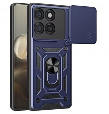 Чохол Ummi Camshield Serge Ring для Motorola Edge 70 Fusion / 70 Fusion+ Синій / Navy
