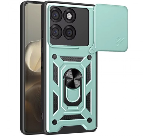 Чохол Ummi Camshield Serge Ring для Motorola Edge 70 Fusion / 70 Fusion+ Зелений / Green