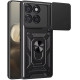 Чохол Ummi Camshield Serge Ring для Motorola Moto G67 / G77 Чорний / Black