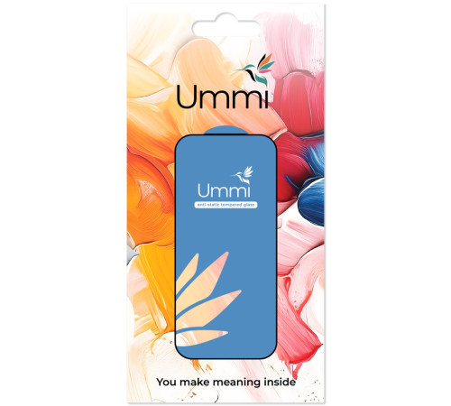 Захисне скло Ummi для Apple iPhone 14 Pro (6.1") Чорний
