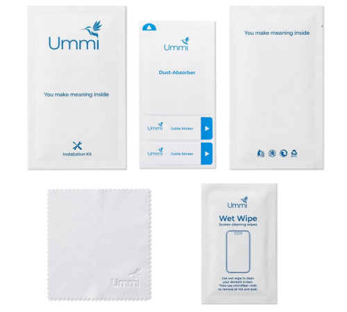 Захисне скло Ummi для Apple iPhone 14 Pro (6.1") Чорний