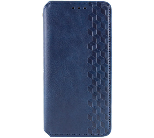Шкіряний чохол-книжка GETMAN Cubic (PU) для Xiaomi 17T Pro Синій