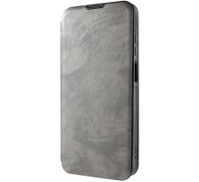 Шкіряний чохол-книжка Belora для Infinix Smart 20 Gray