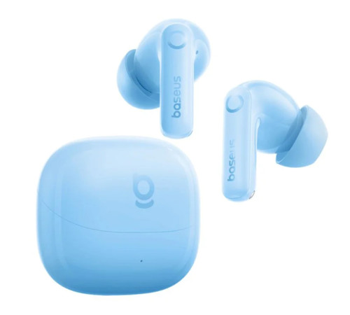 Бездротові TWS навушники Baseus Bass BP1 ANC+ENC (A00107) Galaxy Blue