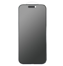 Захисне скло Privacy 5D Matte (тех.пак) для Apple iPhone 18 Pro Max (6.9") Чорний