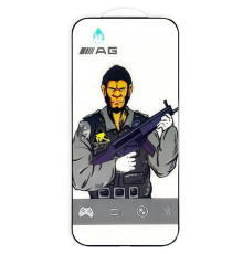 Захисне скло 5D Anti-static Matte (тех.пак) для Apple iPhone 18 Pro Max (6.9") Чорний
