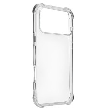 TPU чохол GETMAN Ease logo посилені кути для Apple iPhone 17 Pro / 18 Pro (6.3") Безбарвний (прозорий)