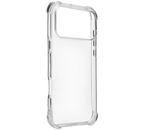 TPU чохол GETMAN Ease logo посилені кути для Apple iPhone 17 Pro / 18 Pro (6.3") Безбарвний (прозорий)
