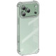 TPU чохол GETMAN Ease logo посилені кути для Apple iPhone 17 Pro Max / 18 Pro Max (6.9") Безбарвний (прозорий)