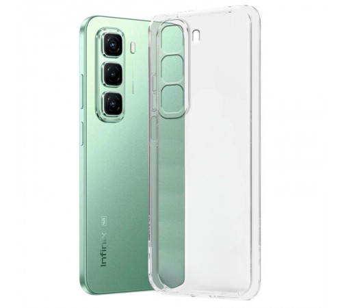 TPU чохол Epic Transparent 1,5mm Full Camera для Infinix Hot 70 Безбарвний (прозорий)