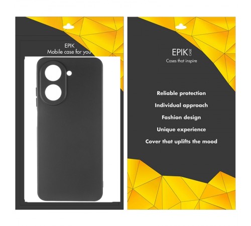 Чохол TPU Epik Black Full Camera для Infinix Hot 70 Чорний