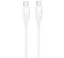 Дата кабель Borofone BX109 Type-C to Type-C 60W (1m) White