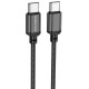 Дата кабель Borofone BX87 Type-C to Type-C 60W (1m) Black