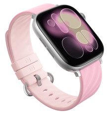 Ремінець BlueO Lollipop Silicone для Apple Watch 38/40/41/42mm(ser.10) Pink White