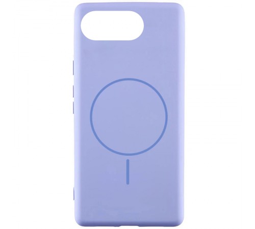 Чохол Silicone Cover Lakshmi (AA) with Magnetic Fit для Google Pixel 10a Бузковий / Dasheen