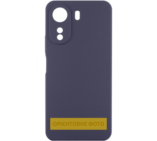 Чохол Silicone Cover Lakshmi Full Camera (AAA) для Xiaomi 17T Сірий / Dark Gray