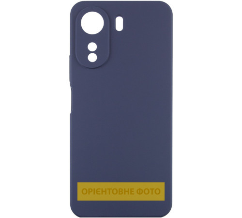 Чохол Silicone Cover Lakshmi Full Camera (AAA) для Xiaomi 17T Темно-синій / Midnight blue