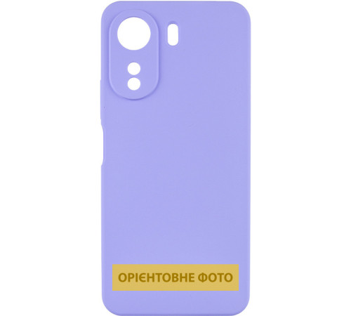 Чохол Silicone Cover Lakshmi Full Camera (AAA) для Xiaomi 17T Pro Бузковий / Dasheen