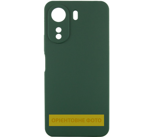 Чохол Silicone Cover Lakshmi Full Camera (AAA) для Xiaomi 17T Pro Зелений / Cyprus Green