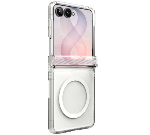 Чохол PC Pure Case with Magnetic Fit для Samsung Galaxy Z Flip8 Clear