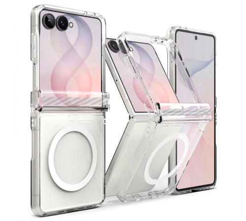 Чохол PC Pure Case with Magnetic Fit для Samsung Galaxy Z Flip8 Clear