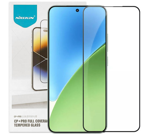 Захисне скло Nillkin (CP+PRO) для Xiaomi 17T / Poco X8 Pro / F8 Pro / F9 Pro Чорний