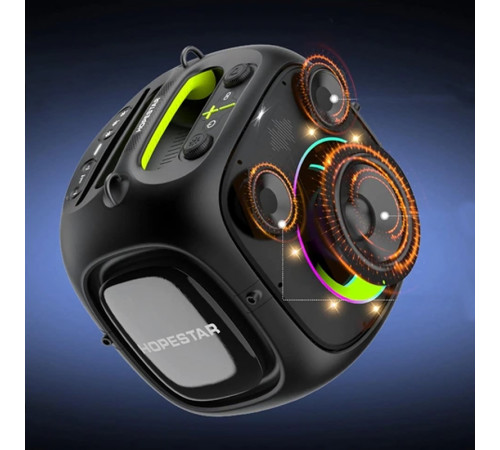 Bluetooth колонка Hopestar Party One Ultimate 240W Black