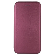 Шкіряний чохол-книжка Classy для Infinix Hot 70 Бордовий