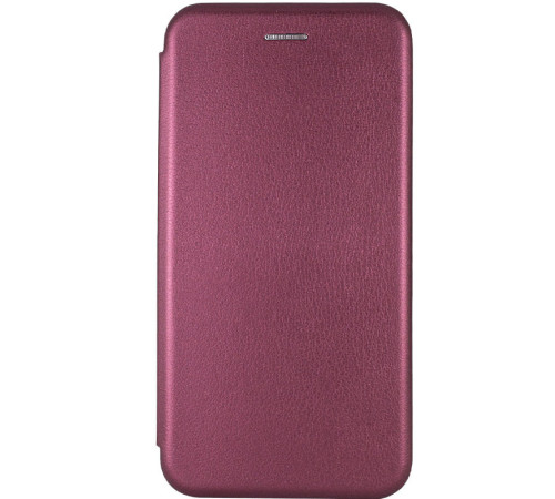 Шкіряний чохол-книжка Classy для Realme C85 Бордовий