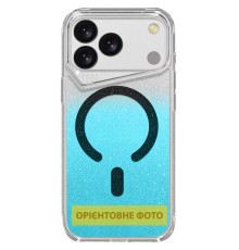 Чохол TPU+PC Gear4 Crystal Palace Shine with Magnetic Fit для Apple iPhone 15 (6.1") Blue