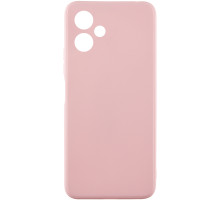 Силіконовий чохол Candy Full Camera для Samsung Galaxy A08 / A07 Рожевий / Pink Sand
