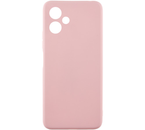 Силіконовий чохол Candy Full Camera для Samsung Galaxy A08 / A07 Рожевий / Pink Sand