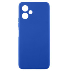 Силіконовий чохол Candy Full Camera для Samsung Galaxy A08 / A07 Синій / Dark Blue