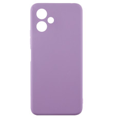 Силіконовий чохол Candy Full Camera для Samsung Galaxy A08 / A07 Бузковий / Dasheen