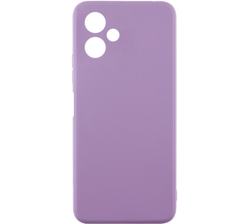 Силіконовий чохол Candy Full Camera для Samsung Galaxy A08 / A07 Бузковий / Dasheen