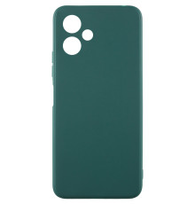 Силіконовий чохол Candy Full Camera для Samsung Galaxy A08 / A07 Зелений / Dark green