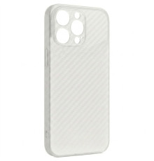 Чохол Getman Carbon Ultra Slim для Apple iPhone 15 Pro (6.1") Clear White