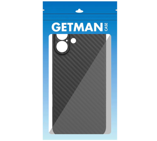 Чохол Getman Carbon Ultra Slim для Apple iPhone 16 (6.1") Black