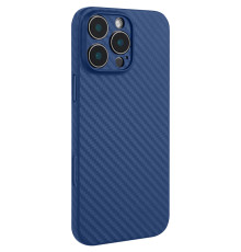 Чохол Getman Carbon Ultra Slim для Apple iPhone 16 Pro (6.3") Blue