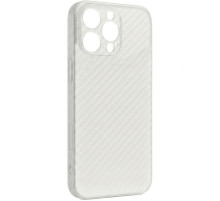Чохол Getman Carbon Ultra Slim для Apple iPhone 16 Pro (6.3") Clear White