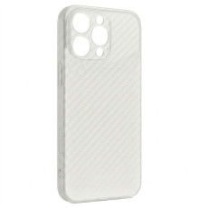 Чохол Getman Carbon Ultra Slim для Apple iPhone 16 Pro Max (6.9") Clear White