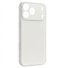 Чохол Getman Carbon Ultra Slim для Apple iPhone 17 Pro / 18 Pro (6.3") Clear White
