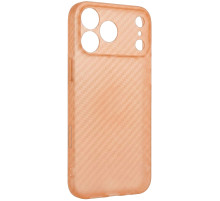 Чохол Getman Carbon Ultra Slim для Apple iPhone 17 Pro / 18 Pro (6.3") Orange