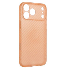 Чохол Getman Carbon Ultra Slim для Apple iPhone 17 Pro / 18 Pro (6.3") Orange