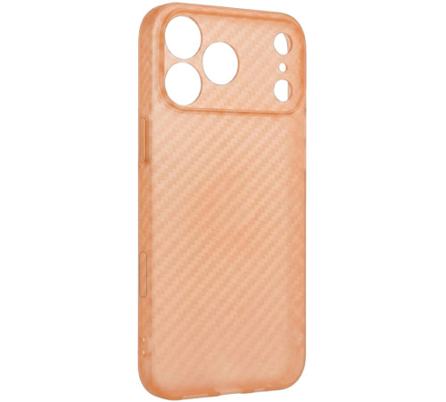 Чохол Getman Carbon Ultra Slim для Apple iPhone 17 Pro / 18 Pro (6.3") Orange